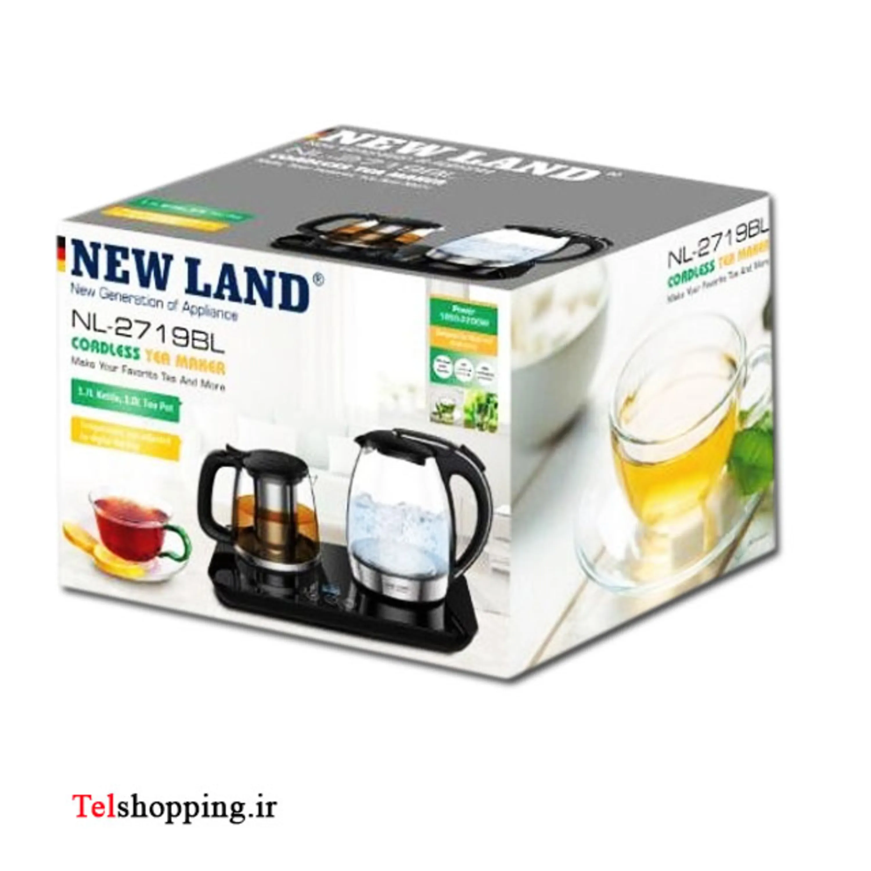 چای ساز پیرکس نیولند مدل 2719